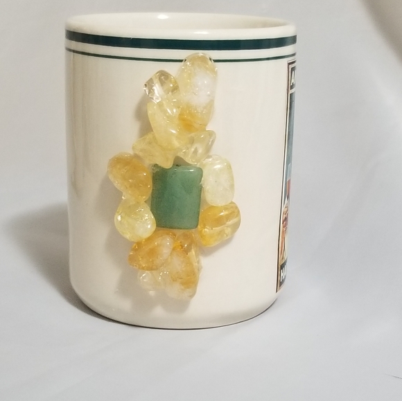 "And She Lived Happily Ever After" on Vintage Cream Gibson Coffee Mug Set 8 oz - Picture 7 of 14